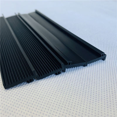 Silicone Door Seal Window Black 60 Shore A Silicone Rubber Extrusion Strip